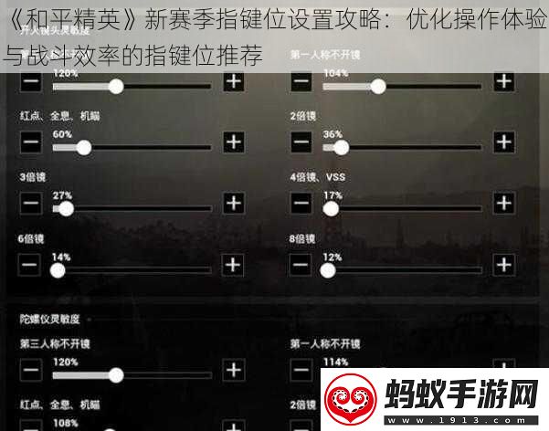 和平精英新赛季指键位设置攻略