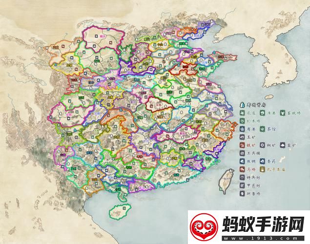 “三国全面战争”朝廷势力