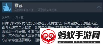 龙腾世纪4steam多半好评dei内容碍眼